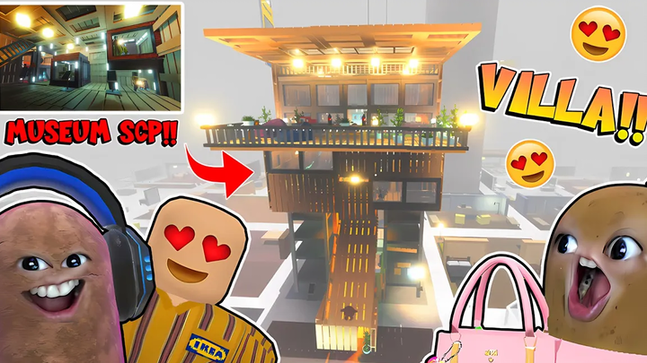 ATUN และ MOMON สร้างวิลล่าสุดหรูที่ IKEA 3008 !! มีสวน SCP !!Feat @MOOMOO Roblox Indonesia