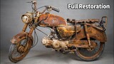 Full Restoration 40 Years Old ruined Classic Motorcycle