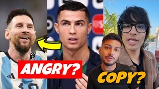 Ronaldo Angry Reply to Messi's Fan? VIDEO VIRAL, Sourav Joshi Huge Record, Tech Burner Copied Him?