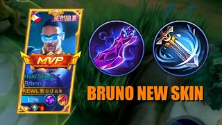 BRUNO NEW SKIN HALO STRIKER "NEYMAR JR" - MLBB BRUNO