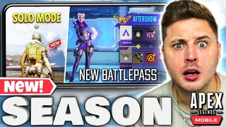 NEW SOLO MODE In Apex Legends Mobile!! (SEASON UPDATE)