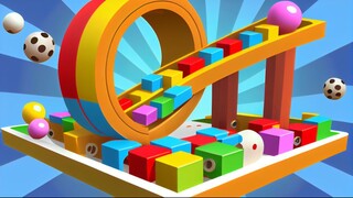 🧒 Kids Play Ball Track: Blocks Marble Run Fun 🎉 | 😄 Let's Play Cheerfully: Kids' Joyful Gaming 🎮