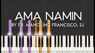 Mass Song: Ama Namin (Francisco, SJ) piano cover