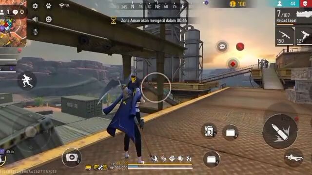 game ff seru and lucu and serius and live tiktok #ff #vidoetiktok