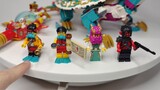 [ปลาในน้ำวิญญาณ] LEGO Monkie Kid 80037 East China Sea Dragon King Submarine/Dragon Born Nine Sons Bi