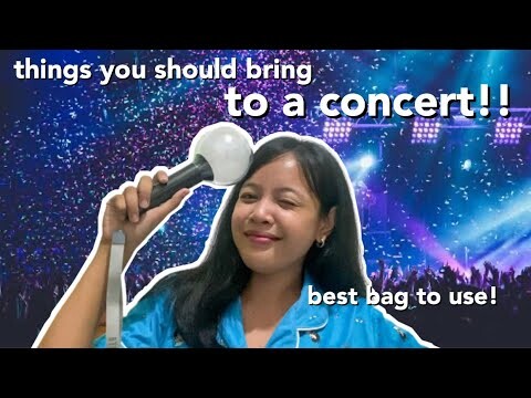 what to bring to a kpop concert or any concerts in philippines? | kpop concert essentials and tips!