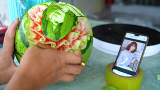 Life|Watermelon Carving