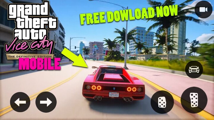 GTA-VC Definitive Edition Mobile ▶ New Update ▶ Low Device ▶ Android\ISO ▶GKD GAMING STUDIO™