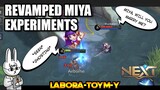 GHOSTING 101 - EXPERIMENTS WITH REVAMPED MIYA : PROJECT NEXT - MLBB - MOBILE LEGENDS LABORATOYMY