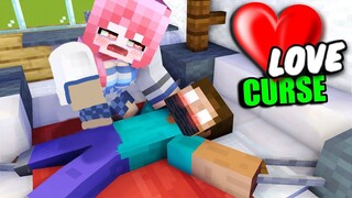 MONSTER SCHOOL: YANDERE LOVE CURSE CHALLENGE - MINECRAFT ANIMATION