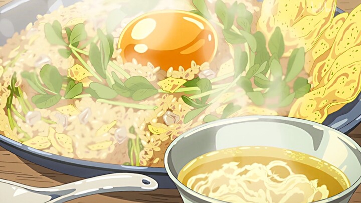 [AMV]Dazzling food in <Your Name>|<Fu Xiao Che Zhan>