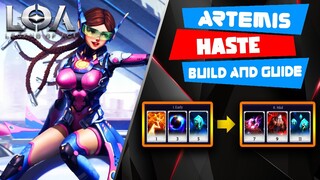 ARTEMIS HASTE BUILD AND GUIDE - LEGEND OF ACE (LOA)