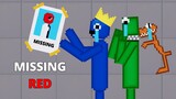 RED Is MISSING - Roblox Rainbow Friends - People Playground