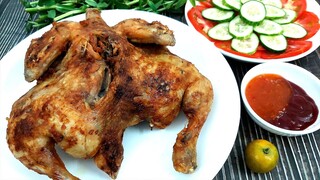 Cách làm món Gà Chiên Giòn nguyên con giòn ngon gia vị dễ dùng của Hồng Thanh Food