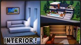 Cara Membuat Interior Rumah Modern Pt.51 ! || Minecraft Modern Pt.53