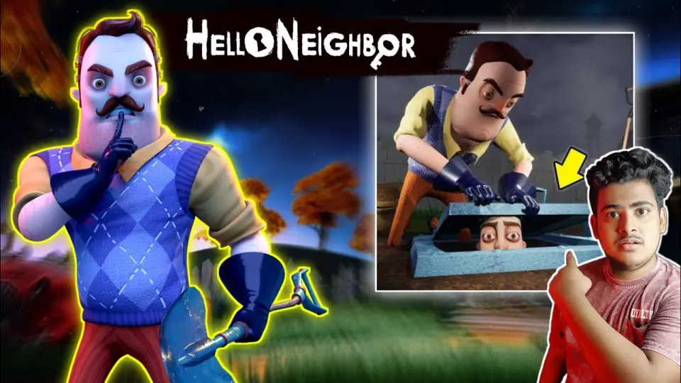 Hello Neighbor Full Story Explained in Hindi | Horror Game Story in Hindi |  Scary Rupak | - Bilibili