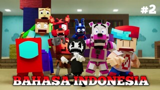 PERMAINAN PETAK UMPET! - Friday Night Funkin, Minecraft, FNAF, Baldi, dan Bendy! - Animasi