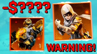 DO NOT BUY The New Golden Geometry Skins Until You Watch This! - Apex Legends Mobile