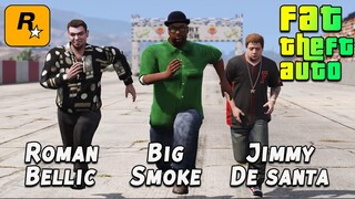 GTA 5: ROMAN vs BIGSMOKE vs JIMMY | SIAPA TERCEPAT?