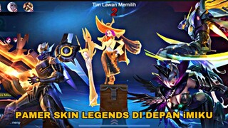 Pamer Skin Legends Pas Draft Pick,Musuh Nya Gatau Lawannya iZUMI MIKU