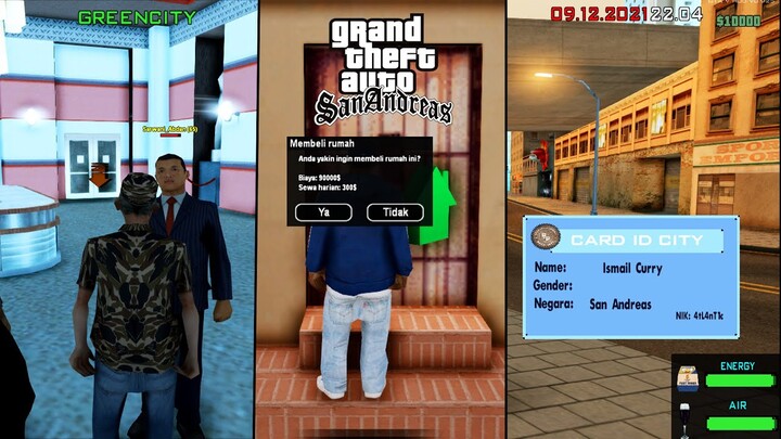 BARU MASUK KOTA UDAH BISA BELI RUMAH || GTA SAMP ANDROID ROLEPLAY INDONESIA