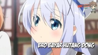 tutorial cara kabur dari hutang 😱 - Anime Crack Indonesia