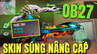 Bất Ngờ Về Skin Nâng Cấp M1014 - Ngọn Lửa Rồng Xanh Sẽ Là Skin Súng Tiếp Theo Trong OB27| Free Fire