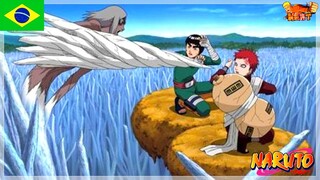 #50 Dublado | Gaara VS Kimimaro - A Dança da Samambaia!