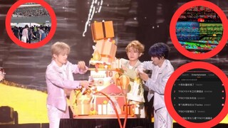 TFBOYS's 10yearconcert:The war of 7 color LED lights,fans clashed from the gate,the cake collapsed