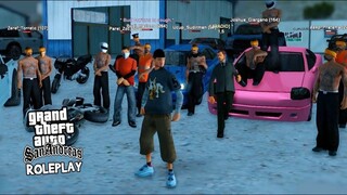 BENTUK ALIANSI GANGSTER DI KOTA !! GTA SAN ANDREAS ROLEPLAY INDONESIA