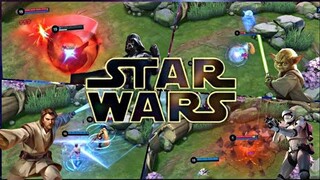 ALL MLBB X STAR WARS SKINS | WHICH IS THE BEST SKIN? | SKILLS DEMONSTRATION