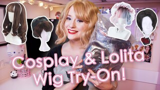 Huge Cosplay/Lolita Wig Try-On! | AnyaPanda