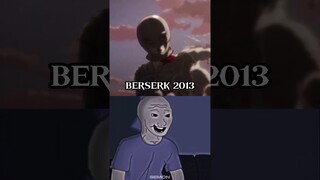 Berserk 2013 and Berserk 1997 🗿 #shorts #berserk #memes