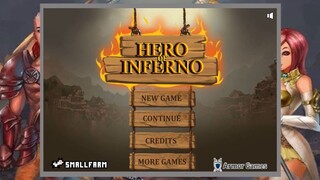 Old Flash Game: Hero of Inferno All Combos