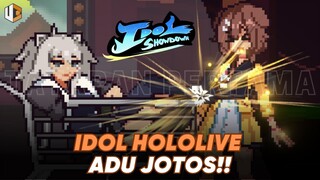 GAME FAN MADE PALING GILA DARI FANDOM HOLOLIVE - IDOL SHOWDOWN | TATAPAN PERTAMA