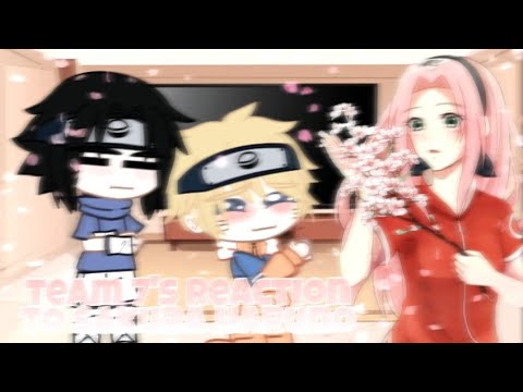 Naruto, Sasuke and Sakura react to Sarada // Naruto Shippuden // Short //  Sasusaku //Part 1/2 - Bilibili