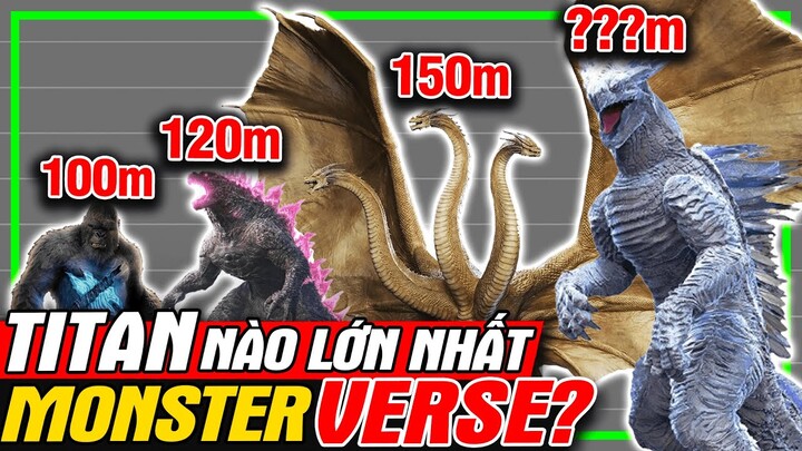 GODZILLA: Titan Nào Lớn Nhất Monsterverse? So Sánh Kích Thước | meXINE