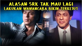 Alasan Shahrukh Khan Tak Mau Lagi Lakukan Wawancara Bikin Warganet Terkejut