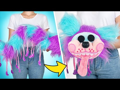 New Official Poppy Playtime PJ Pug A Pillar Plush And More!!! 