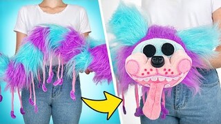 Making Plush PJ Pug-A-Pillar || Creepy Toy From Poppy Playtime Game!