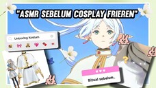 Asmr sebelum cosplay Frieren 🤭✨