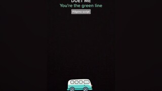 DUET ME: YOU'RE THE GREEN LINE. POV: You're on a field trip with your annoying childhood friend. fy