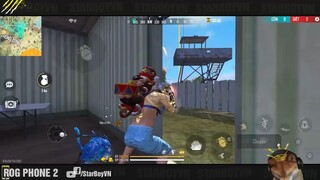 (Free Fire) Thử thách chỉ dùng Lựu Đạn lấy Top 1 gặp ngay CR7 cà khịa và cái kết