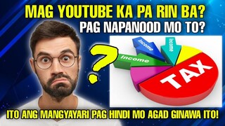 🔴 KAILANGAN MONG GAWIN ITO! STEP BY STEP HOW TO SUBMIT TAX INFO IN GOOGLE ADSENSE 2021