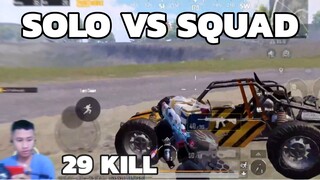 29 KILLS🔥 SOLO VS SQUAD | PUBG Mobile