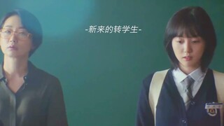 新来的转校生是就我的那个冷酷冰山女孩，为了追她满校园跑，上课也目不转睛的盯着她，她的一个wink就能笑醒