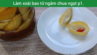 Làm xoài bao tử ngâm chua ngọt p1