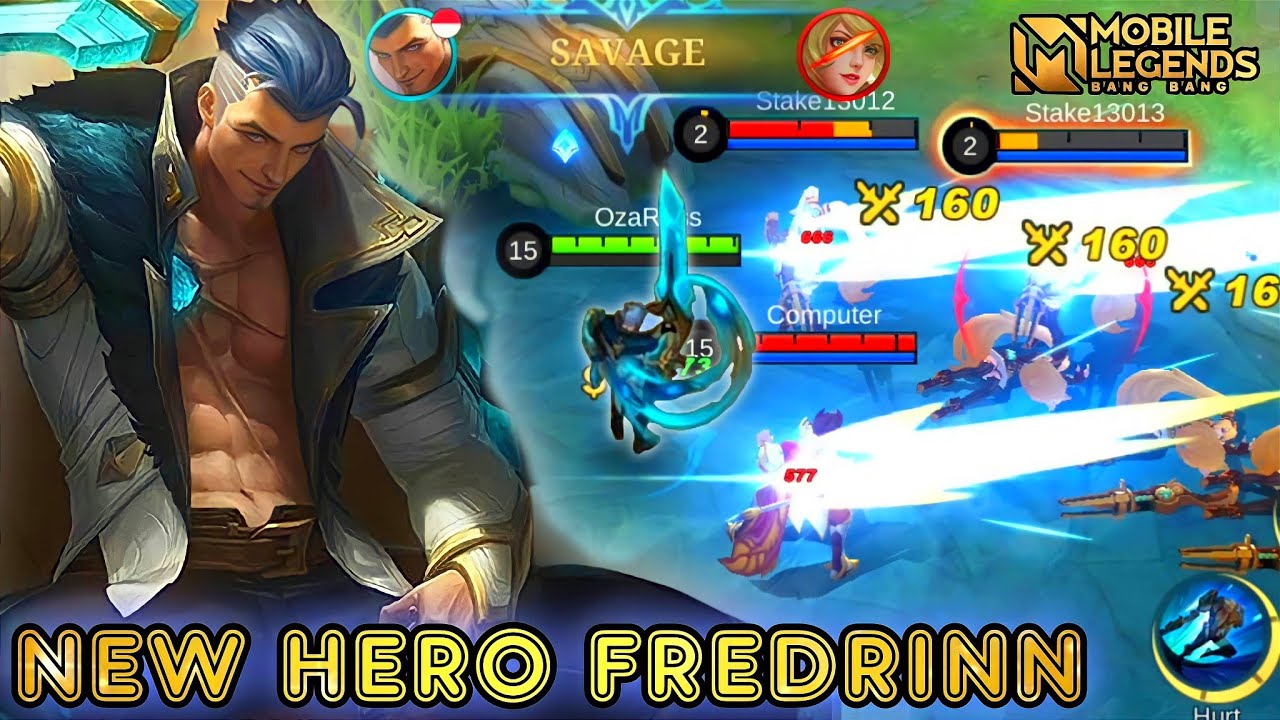 Fredrinn Mobile Legends , New Hero Fredrinn Best Build And Skill Combo - Mobile  Legends Bang Bang - BiliBili