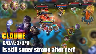 CLAUDE is still super strong after nerf | Mythic rank gameplay [K2 Zoro]