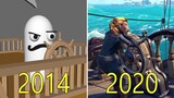 Evolution of Sea of Thieves 2014-2020